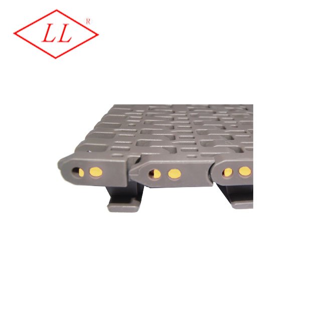 PET Bottle Plastic Side Flexing Modular Belt With Small Radius Turing T-2700