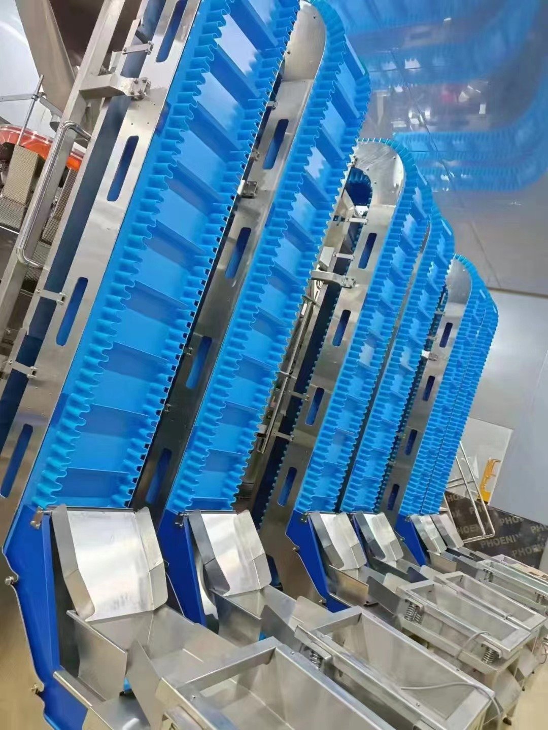 Factory Price Small Inclined Food Grade Belt Conveyor Machine For Food Industry, Conveyor System For Fruit