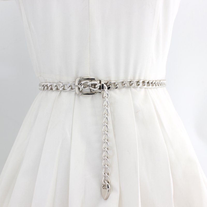 2021 New Design Hot sale Fast Shipping Metal Waist Chain for women dresses and Pants Jeans woman belt suits big waist size