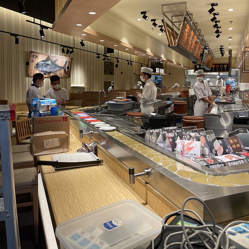 factory directly selling Sushi Rotary Conveyor Belt Conveyor Belt Sushi