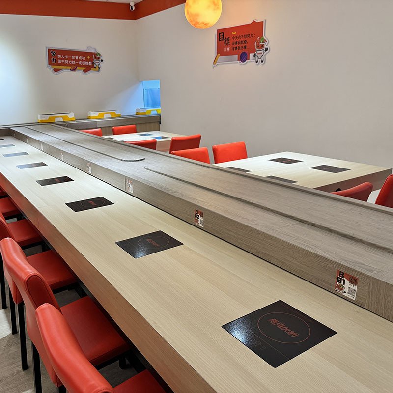 factory directly selling Sushi Rotary Conveyor Belt Conveyor Belt Sushi