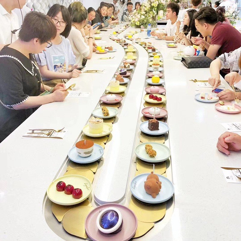 factory directly selling Sushi Rotary Conveyor Belt Conveyor Belt Sushi