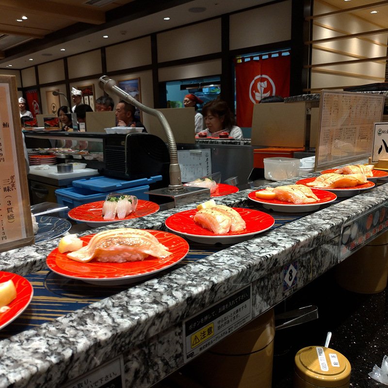 factory directly selling Sushi Rotary Conveyor Belt Conveyor Belt Sushi
