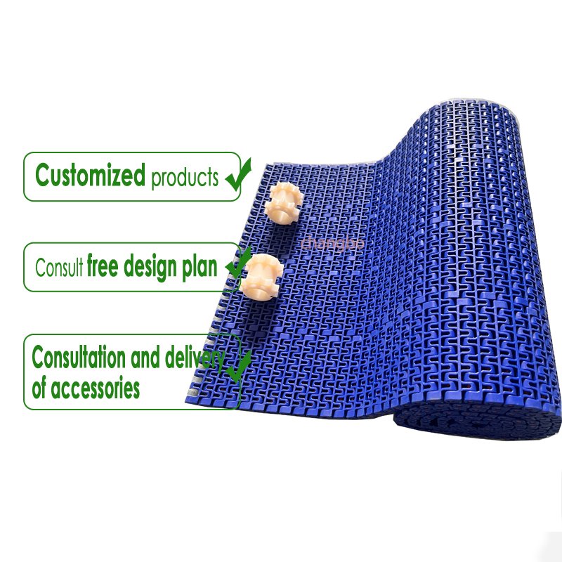 plastic injection molding conveyor belt chain belt for modular for moulding pom pp