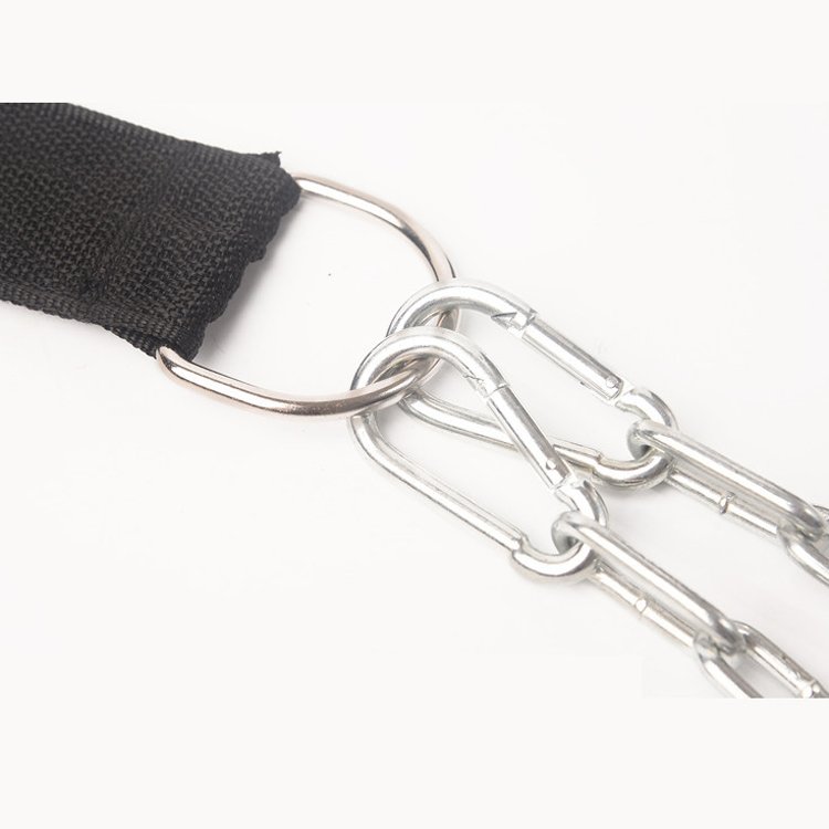 Weight Lifting Dipping Dip Belt for Dips and Pull Ups with Steel Chain
