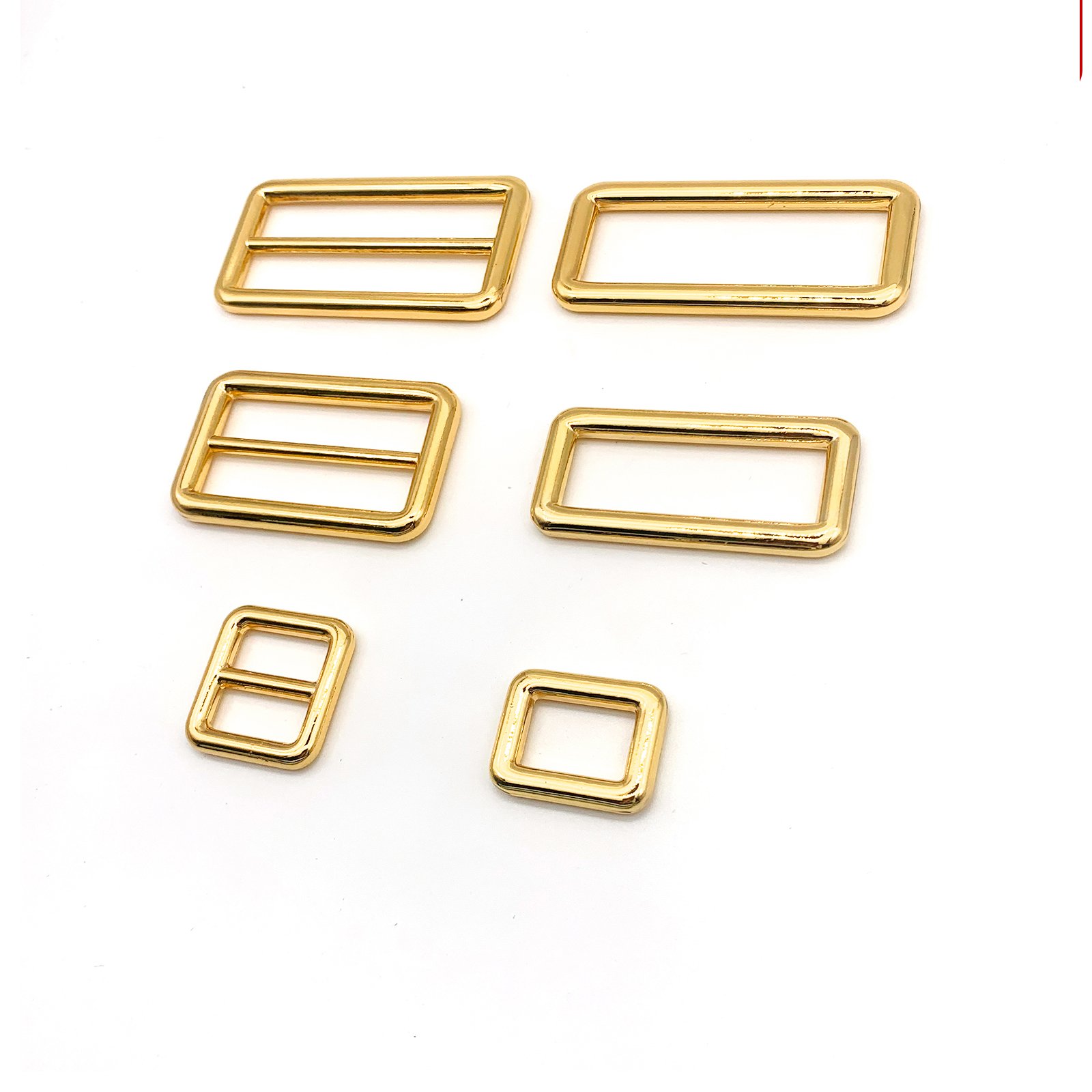 custom bag purse hardware accessories buckle ring Metal stainless steel D rings lock chain adjustable buckle brand logo