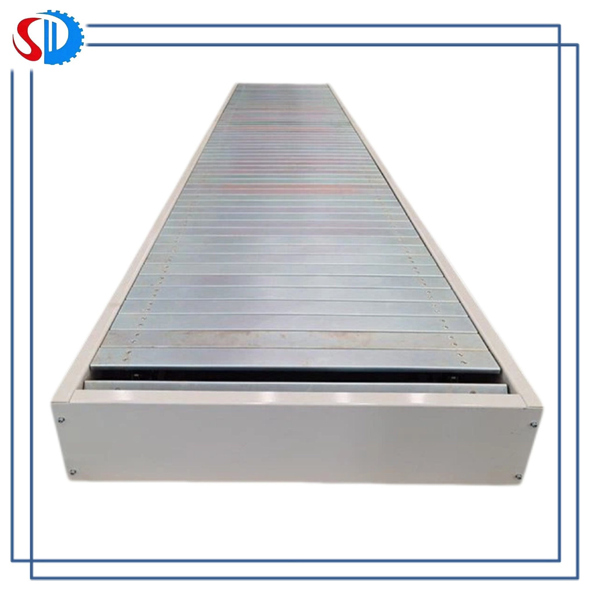 Metal Conveyor Belt High Heat Resistance Stainless Steel Carbon Steel Chain Plate Link Conveyor Belt For Carring Scrap Aluminum