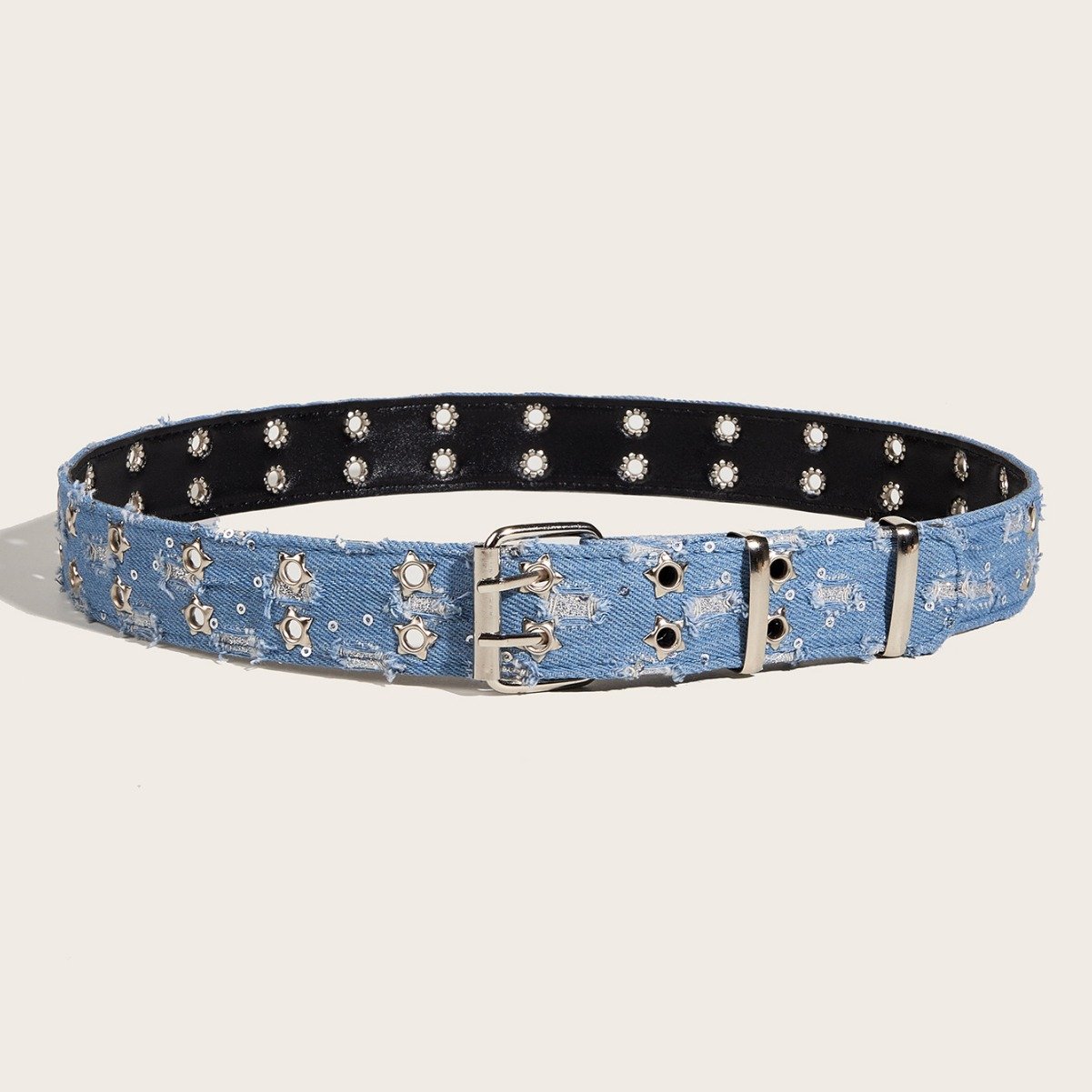 Women's Wide Pu Leather Belt Faux Leather Belt With Gold Buckle
