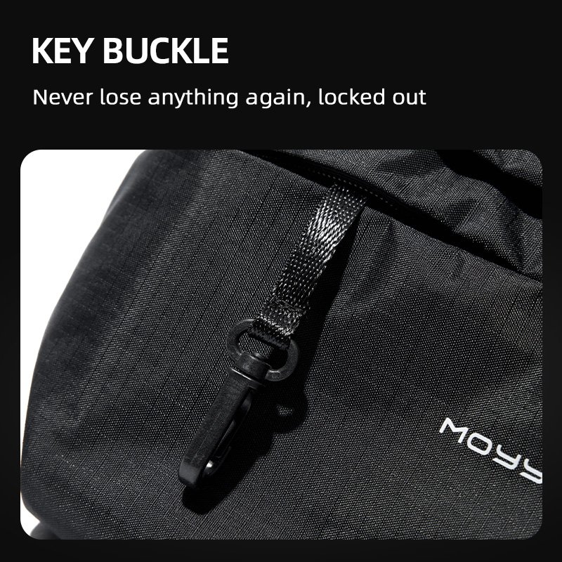 Minimalist Causal Men's Shoulder Messenger Bags Sport Gym Yoga Crossbody Bag Running Belt Waterproof Fitness Waist Bags