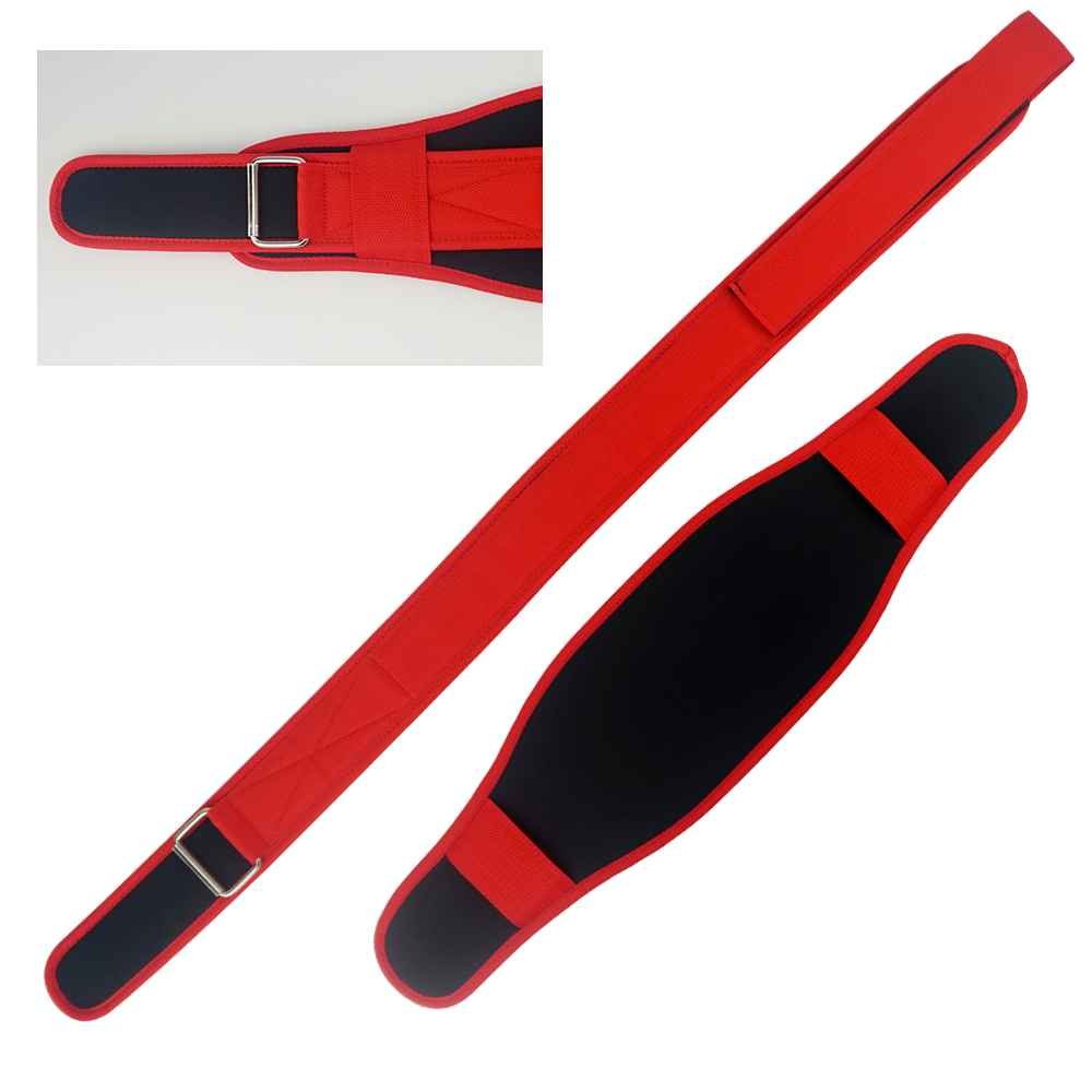 2024 Neoprene Gym Fitness workout Double Support Brace Dip Belts High quality Weight lifting Dipping training Belt with Chain