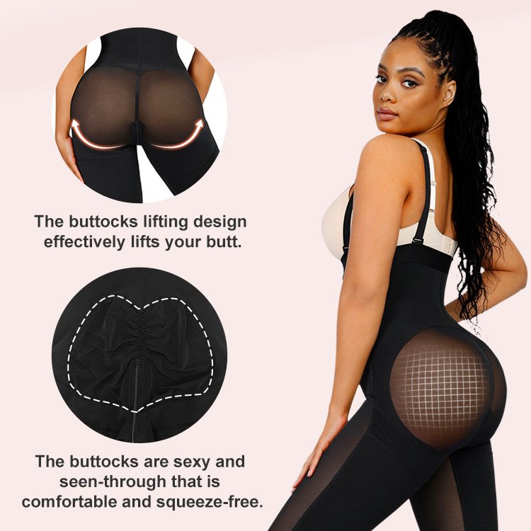 Hexin Shapewear Verified Pro Hexin New Arrivals Abdomen Latex High Compression Tummy Trimmer Control Full Body Shaper Shapewear
