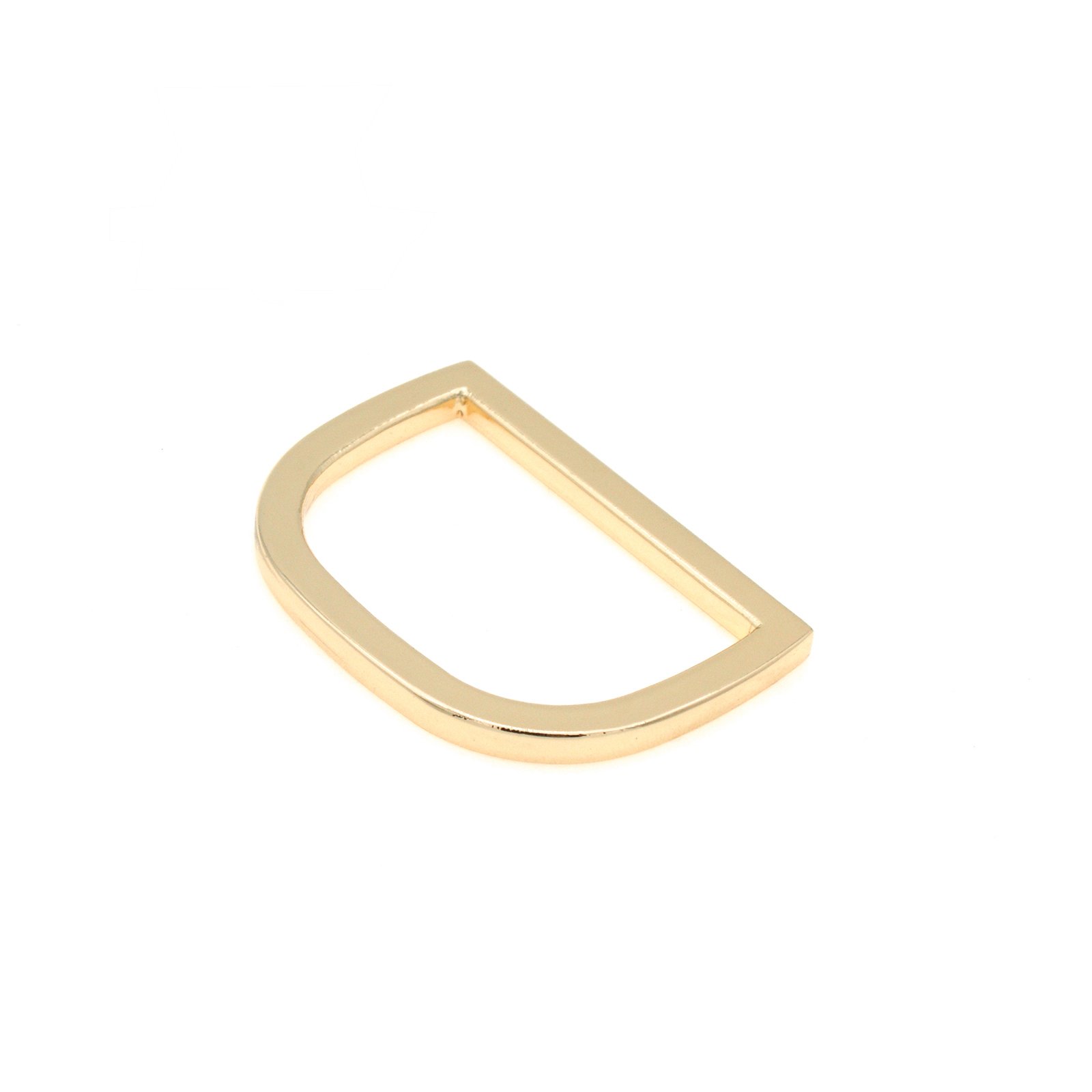 Luggage metal D-shaped buckle low price hot sale zinc alloy 39mm metal buckle for belt clothing pet chain can be customized