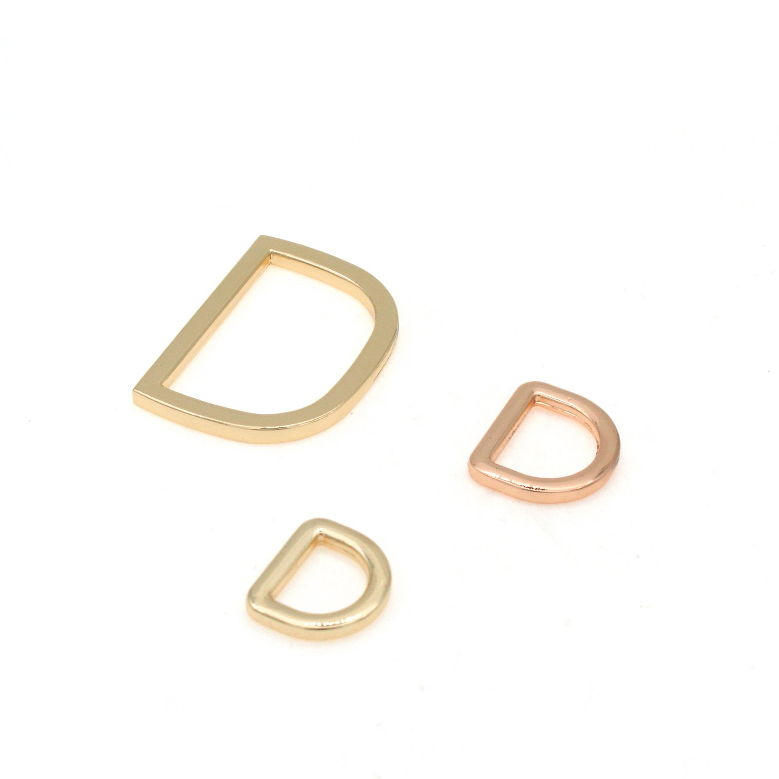 Luggage metal D-shaped buckle low price hot sale zinc alloy 39mm metal buckle for belt clothing pet chain can be customized