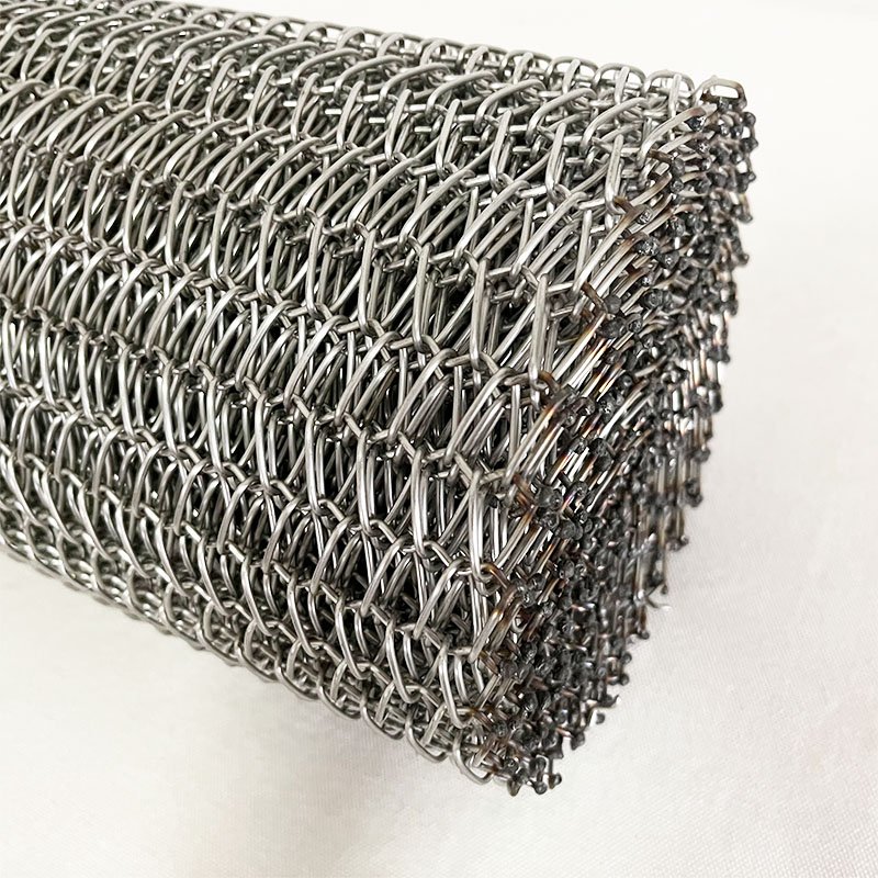 Stainless steel wire mesh conveyor belt Food grade wire mesh conveyor belt