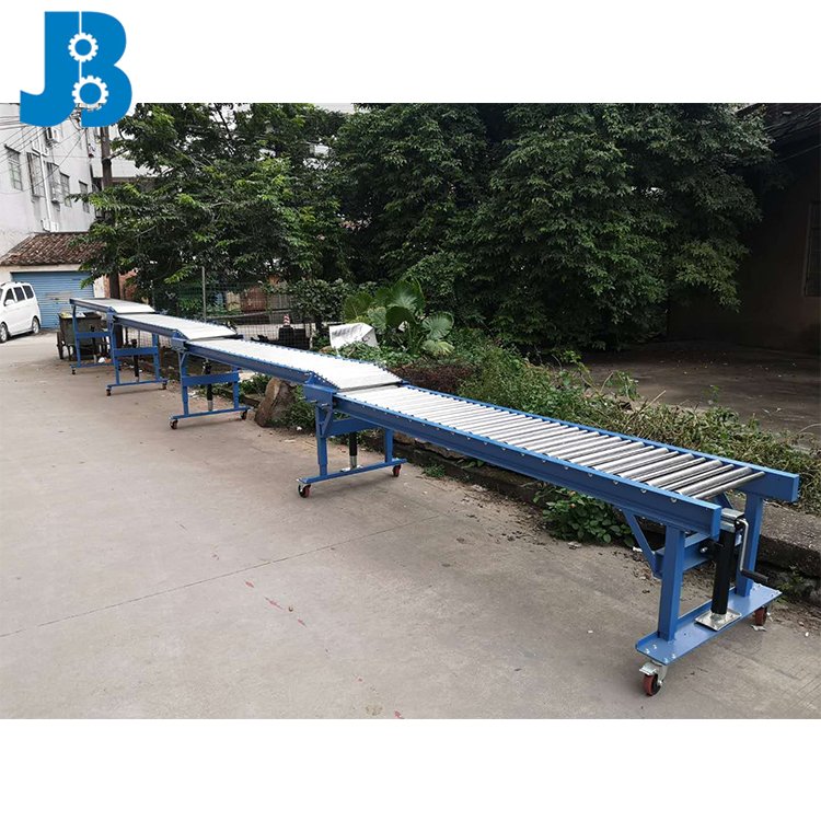 Guangzhou factory professional custom stainless steel gravity collapsible roller conveyor