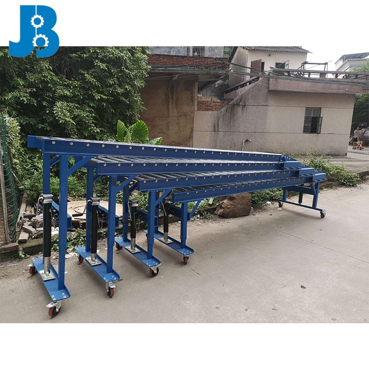 Guangzhou factory professional custom stainless steel gravity collapsible roller conveyor