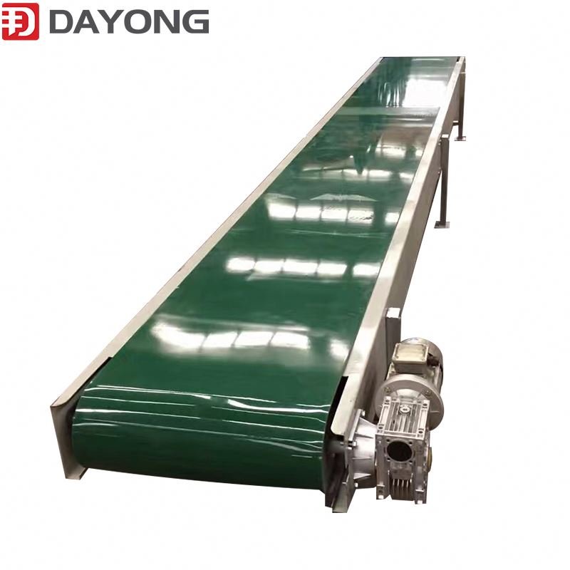Factory high quality China Supplier Vertical Belt Conveyor with Custom Corrugated Sidewall Belt for Loading & Unloading