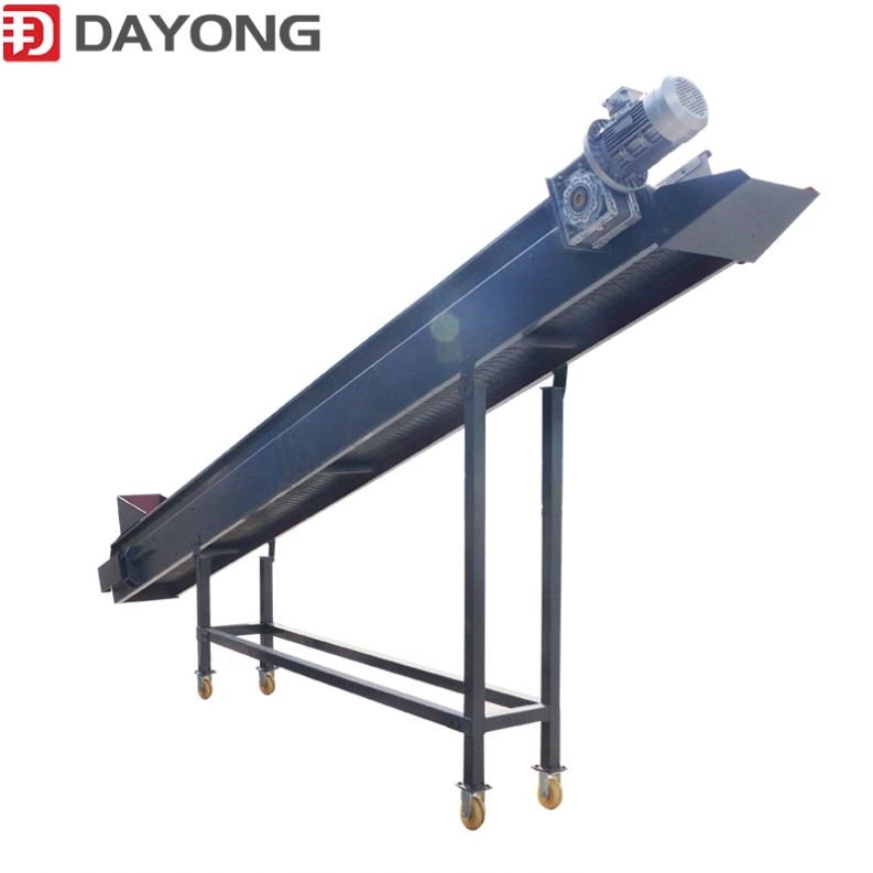 Factory high quality China Supplier Vertical Belt Conveyor with Custom Corrugated Sidewall Belt for Loading & Unloading