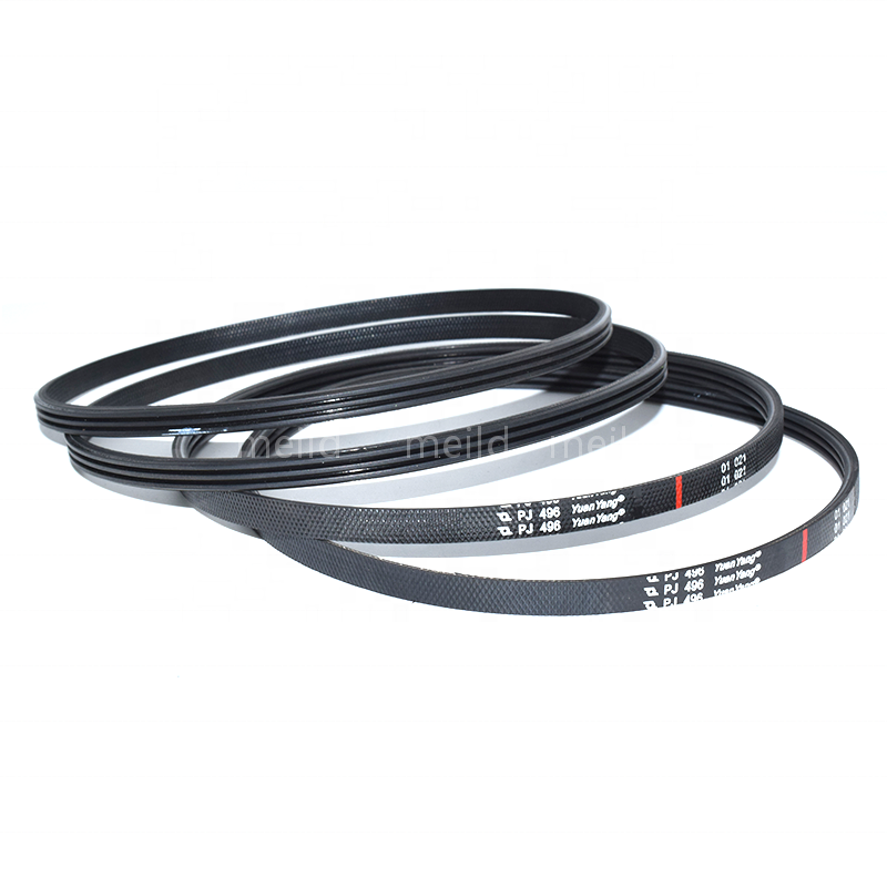 pj496 Poly- v -ribbed belts pj elastic multi-ribbed belt suitable for logistics conveyor roller drive belt