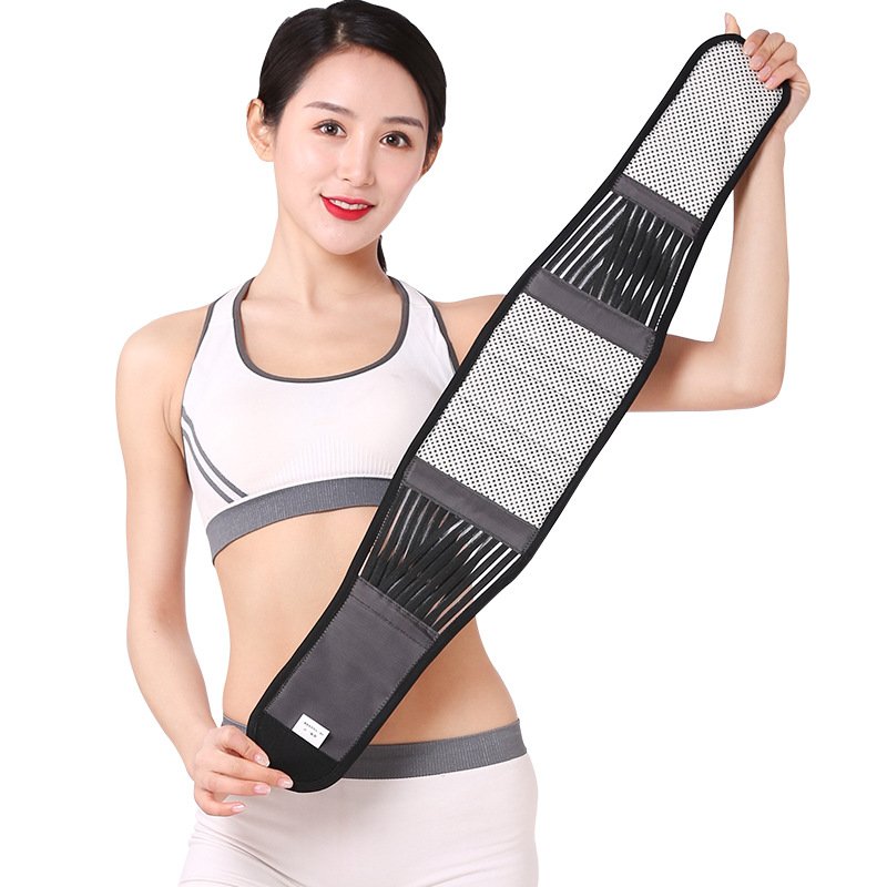 Custom Logo Hot Adjustable Breathable exercise Waist Trimmer spontaneous heating