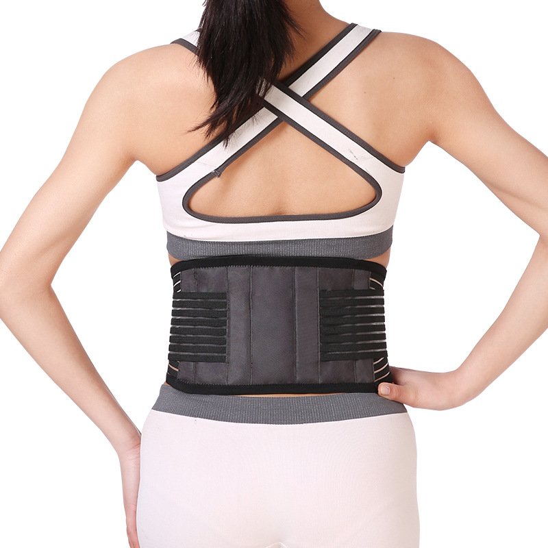 Custom Logo Hot Adjustable Breathable exercise Waist Trimmer spontaneous heating