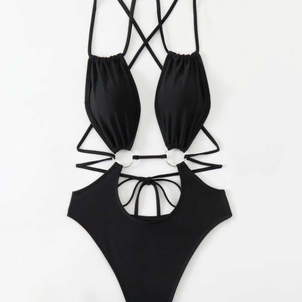 YY6113 Girls Swimming Clothing Lolita Bra and Panty Set Bikini Set Cosplay Costume Maid Tankini Bikini Swimsuit Anime