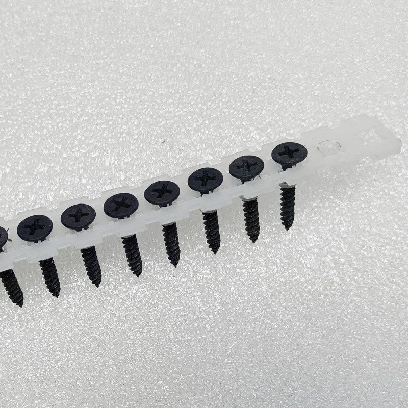 Collated special chain belt Screw belt collated Hi low thread screws for size 3.5*25 mm and 3.5*35 mm on common market