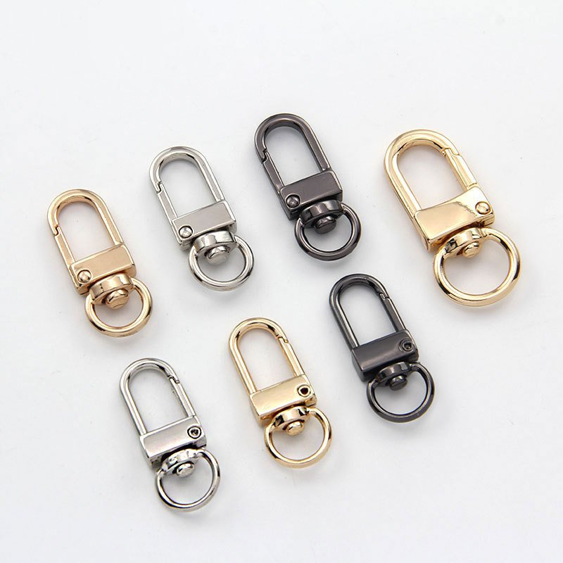 Wholesale Zinc Alloy Key Chain Door Lock Pets Cage Hook Belt Clip Dog Leash Hooks Webbing Leash Pet Collar Leash Rotation Clip