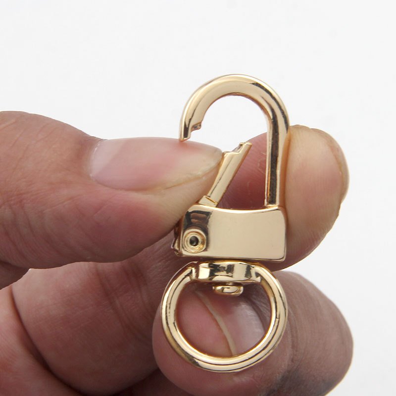 Wholesale Zinc Alloy Key Chain Door Lock Pets Cage Hook Belt Clip Dog Leash Hooks Webbing Leash Pet Collar Leash Rotation Clip