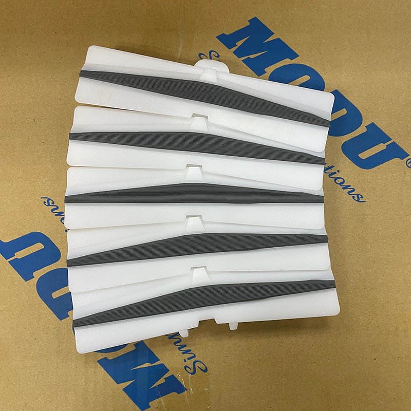 Most Popular MX2 CF 5 Friction Chain Top Anti-Slip Silicone Pad Plastic Belt Core Components Food Transport Packaging Industry