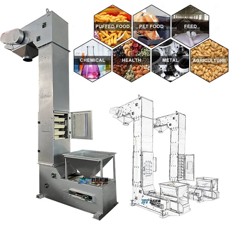 z type bucket elevator bucket chain belt z-type Z type bucket elevator