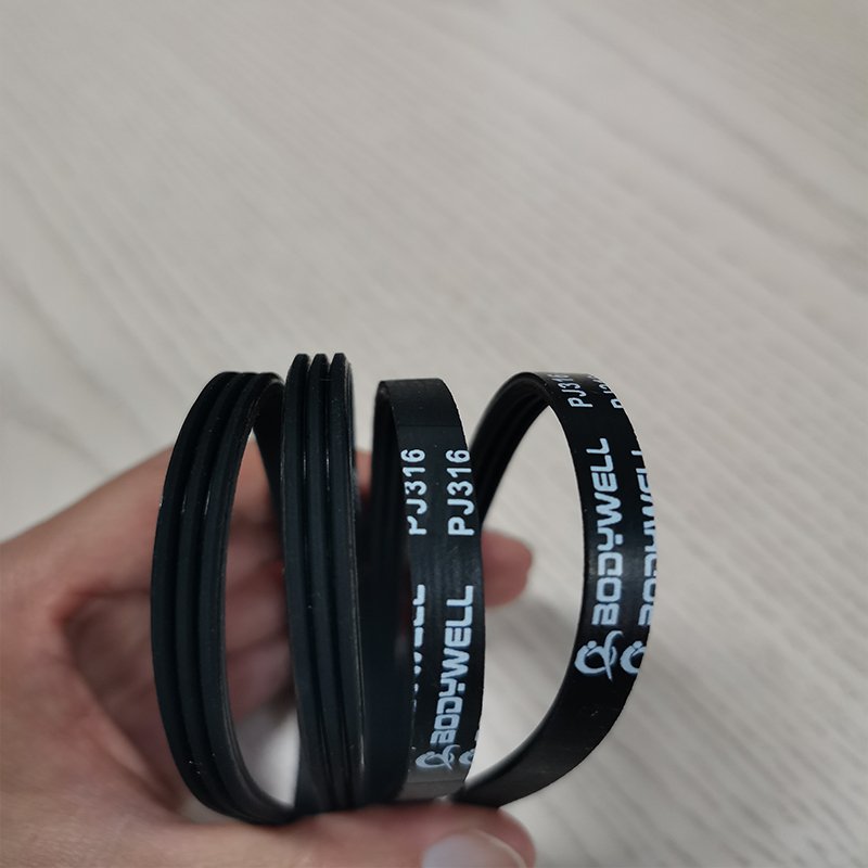 High quality PJ316 elastic multi ribbed belt and multi groove belt conveyor drum drive belt