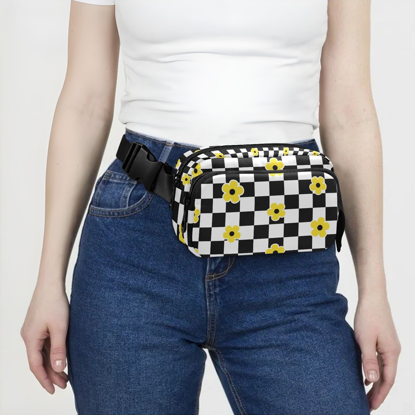 Fashion Waterproof Fanny Pack Waist Bag Purse Chest Bag Crossbody Belt Sport Bag for Girls