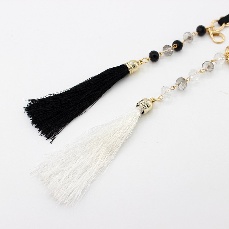 Metal Wear With Waist Chain Women's Stylish Dress Fringe Pendant Decorated Body