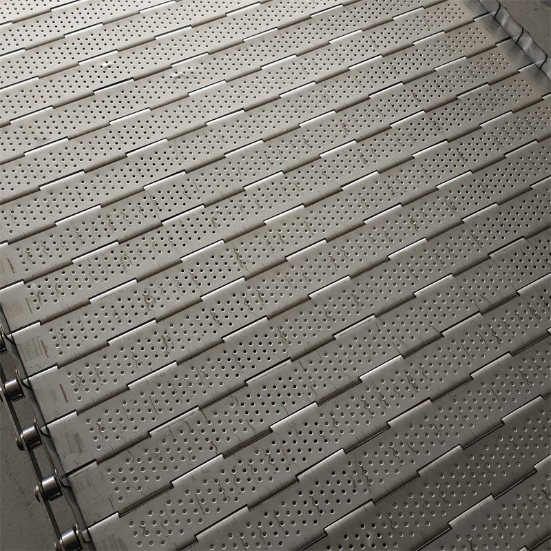 Stainless steel chain plate, heat-resistant medicinal herb honeysuckle dryer, conveyor belt, material lifting conveyor line