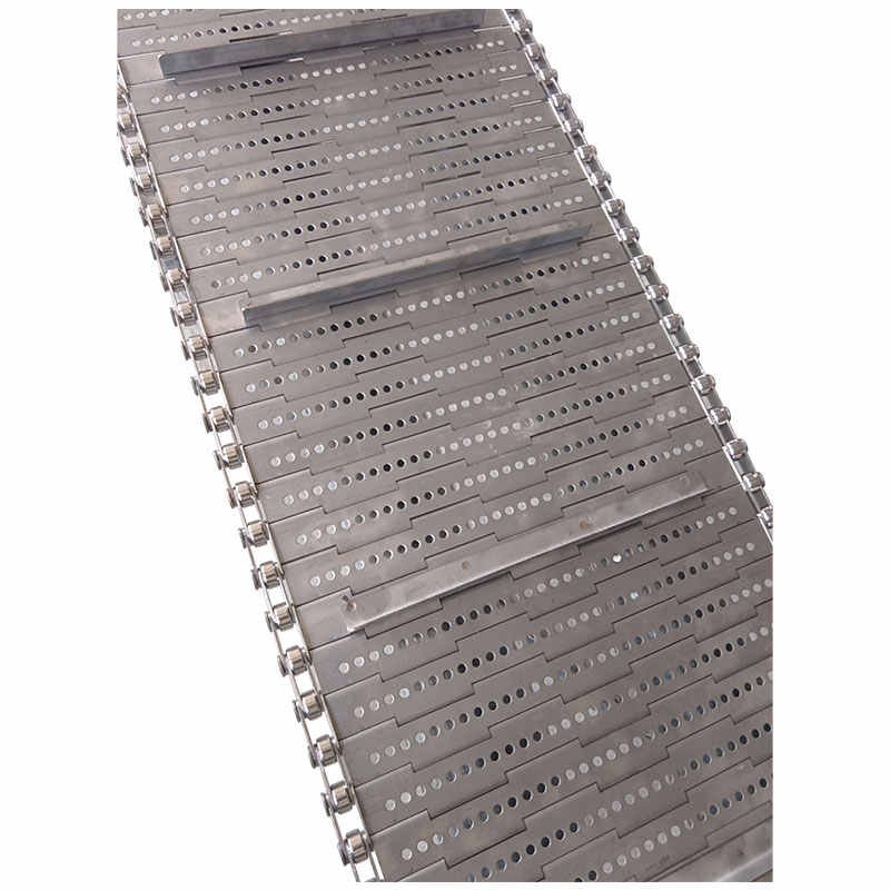 Stainless steel chain plate, heat-resistant medicinal herb honeysuckle dryer, conveyor belt, material lifting conveyor line