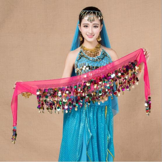 Beautiful Ladies Waist Chain Belly Dance belt /Belly Dance Hip Scarf