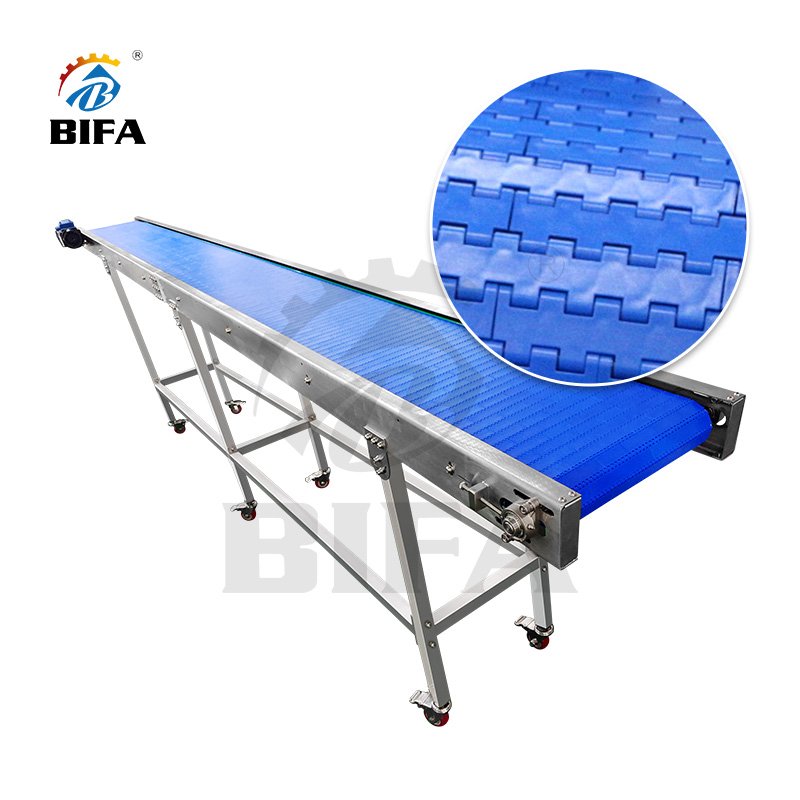 Bifa Plastic Flat Table Top Conveyor Chain POM systems Beverage Line Transmission