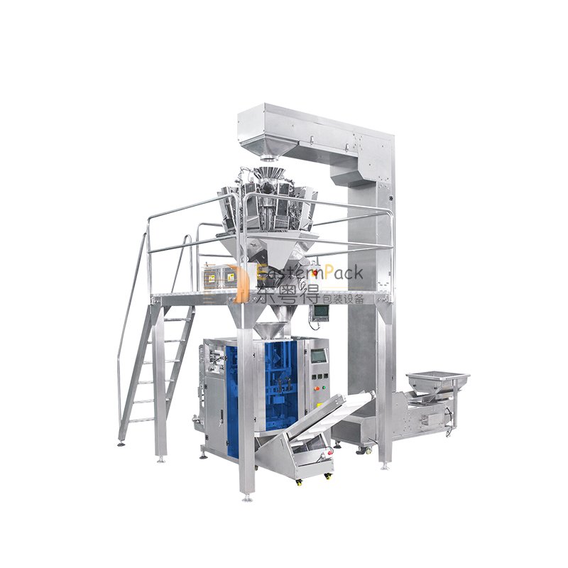 1 Kg Flour Bag Packaging Sugar Wet Walnut Balloon Cement Vegetable Seed Chain Top Labeling Packing Machine