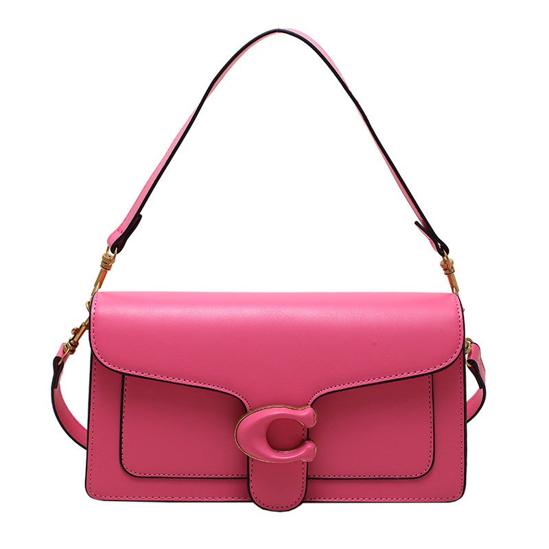 2023 Fashion Trend Crossbody PU Leather Shoulder Bag Women's Cylinder Sling Handbags Bow Wide Belt Cartoon Pattern Summer