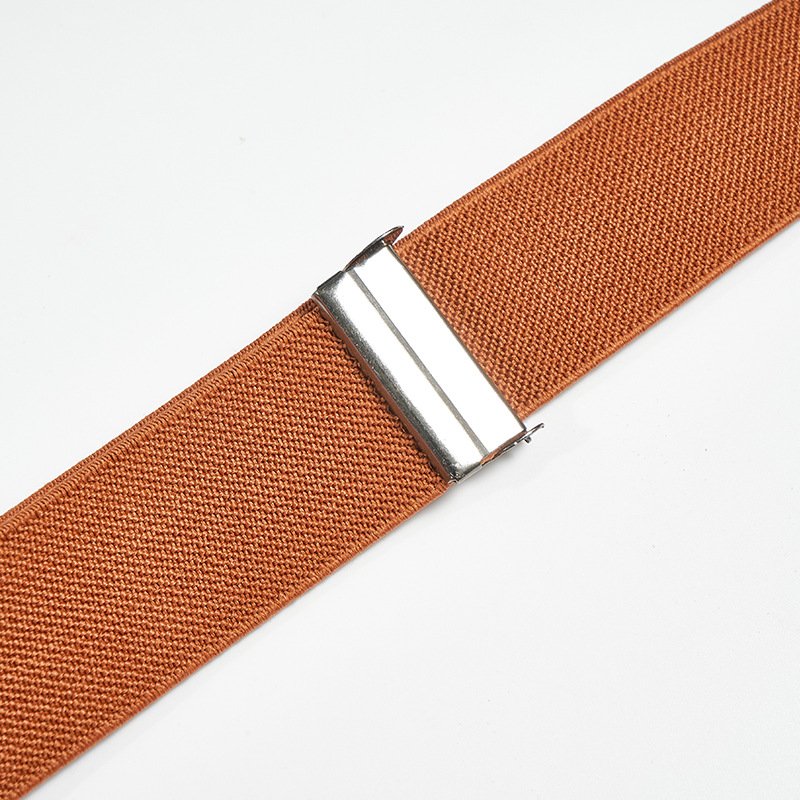 Wholesale Customizable Simple Design Women's Elastic Invisible Lazy Knitted Belt Versatile Waist Chain Waist Belt