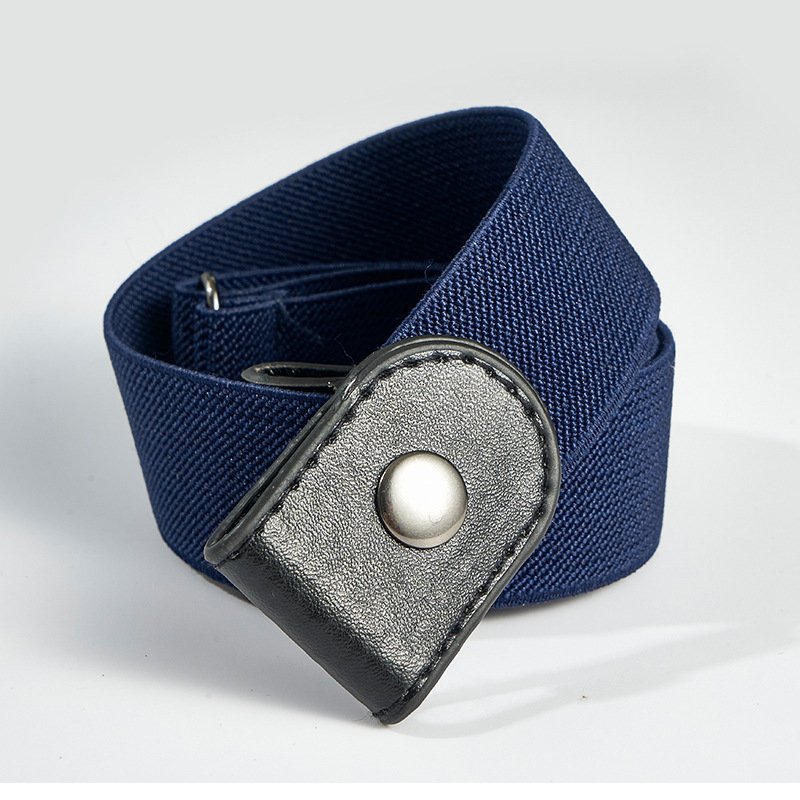 Wholesale Customizable Simple Design Women's Elastic Invisible Lazy Knitted Belt Versatile Waist Chain Waist Belt