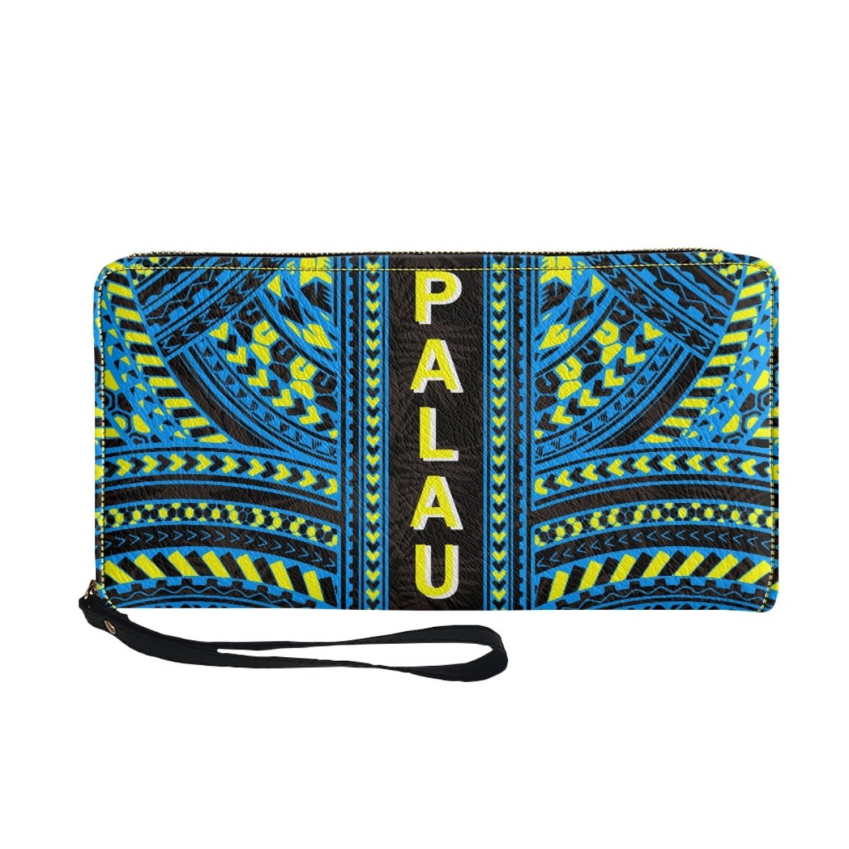 Hot Sale Polynesia Tribal Print Palau Fashion Item Portable Belt Wallet Custom Printing On Demand Wallet Card Holder Wallet