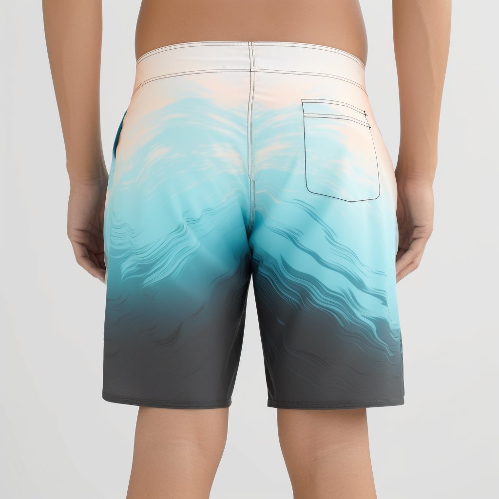 Wholesale Men Beach Pants Custom Swimming Print Surf Board Shorts Swim Trunks Boardshorts Beachwear & Swimwear