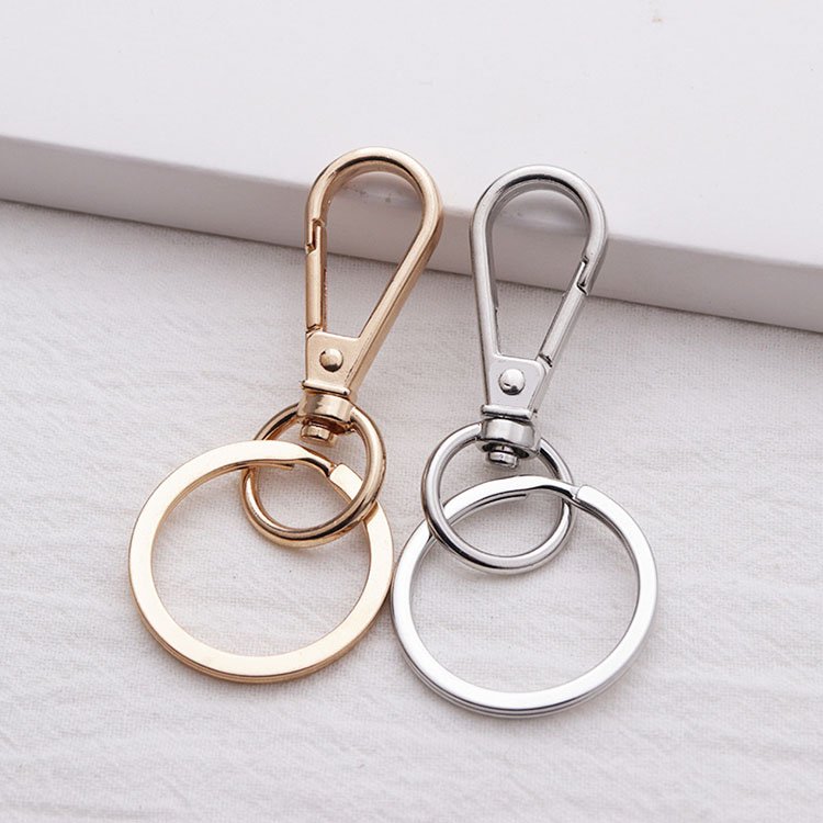 Custom Handbag Hardware Accessories dog Hooks For Chain Bag Strap Clasps Swivel Snap Hook Key ring holder