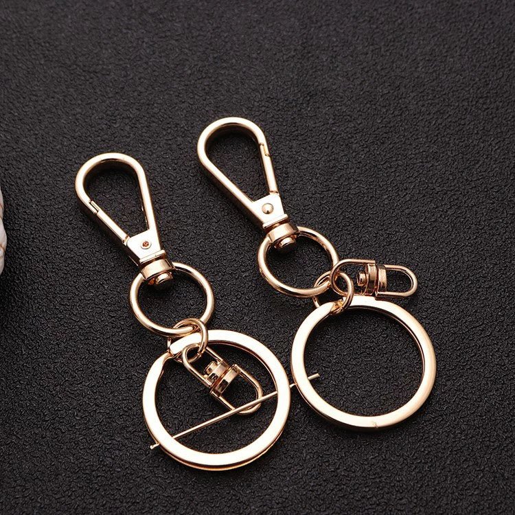 Custom Handbag Hardware Accessories dog Hooks For Chain Bag Strap Clasps Swivel Snap Hook Key ring holder