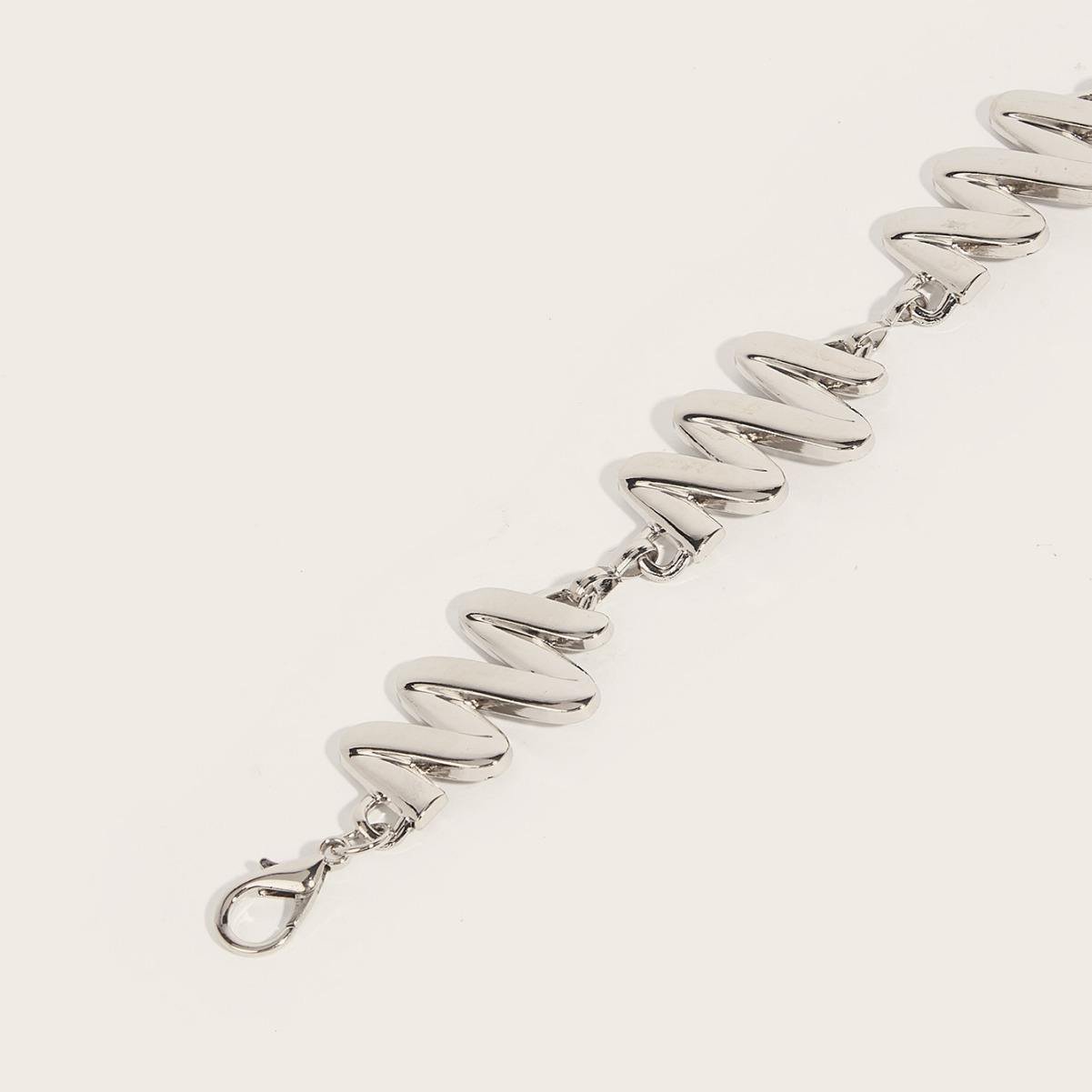 2024 New High-class Sense Of Metal Chain Waist Chain Ladies Dress Suit Coat Decoration Wide Belt