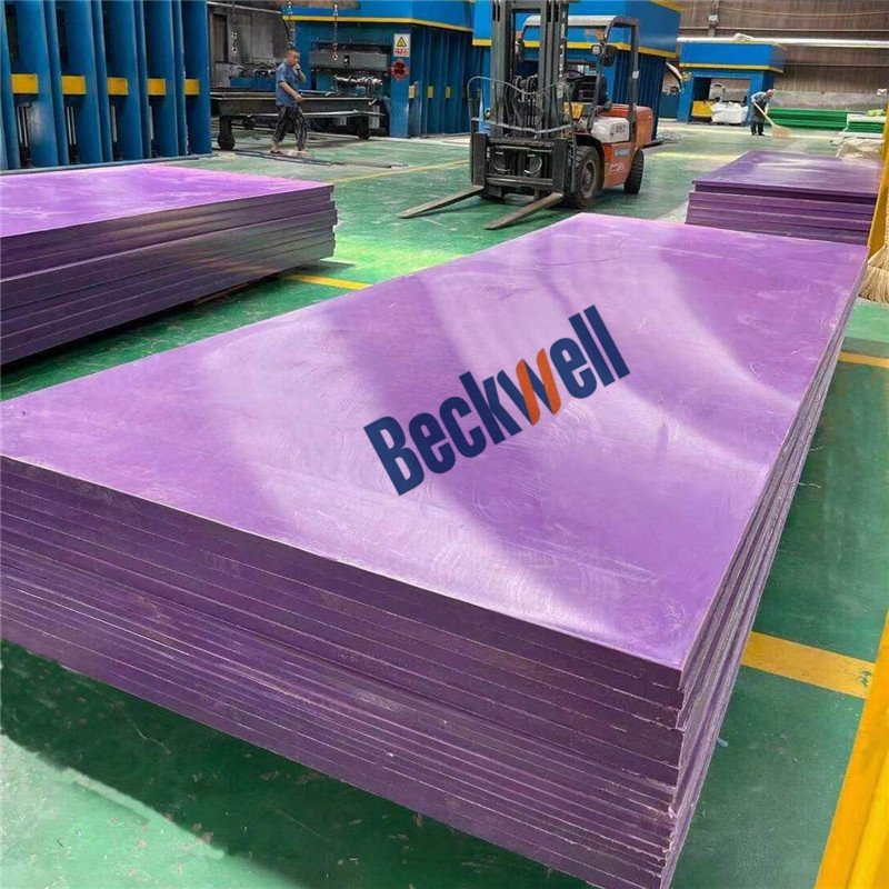 Super Tough 4x8ft UHMWPE Sheet PE500 PE1000 Engineering Plastic Board 1220x2440mm Customized directly from China Factory