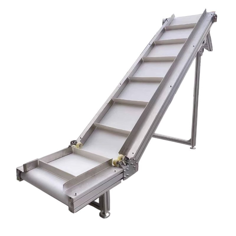 Conveyor Belt for Packing Machine Bucket Inclined Elevator Conveyor System Material conveyor belt machine