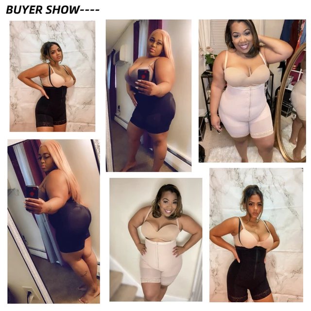 HEXIN Body Shaping Hip Padding Shapewear Detachable Crotch Pads And Butt Pads Women Body Shaper Slimming Butt Lifter